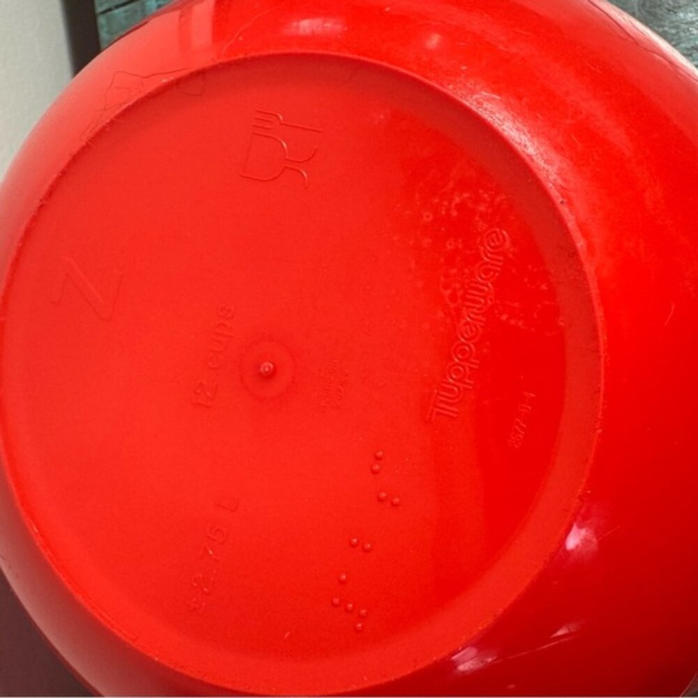 Tupperware 3 Pc Thatsa Bowl Set RED - Picture 6 of 8